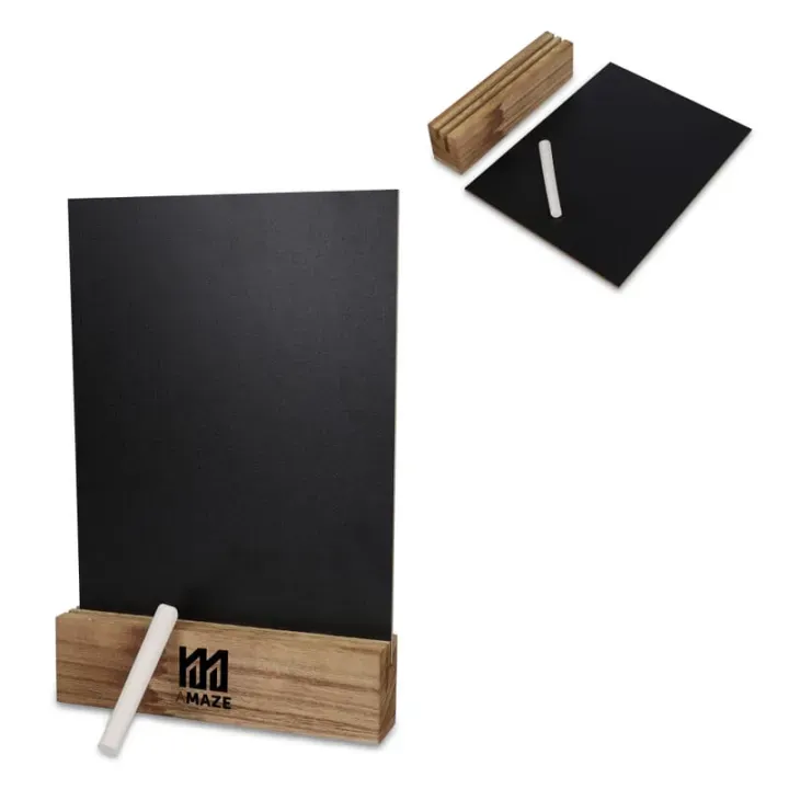 Chalkboard in wooden stand - LT94567 (gadzety reklamowe)